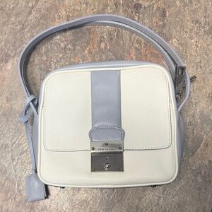 Marc Jacobs Gray and Cream Mini Bag